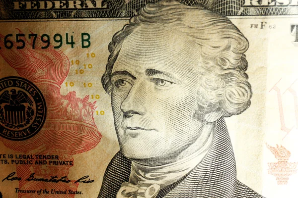 Dollar face close-up — Stock Photo, Image