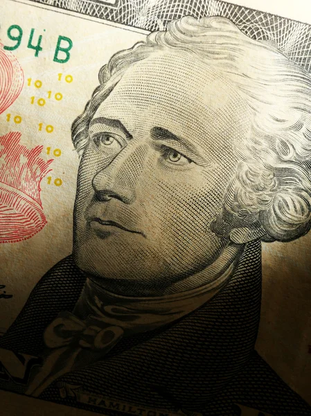 Dollar face close-up — Stock Photo, Image