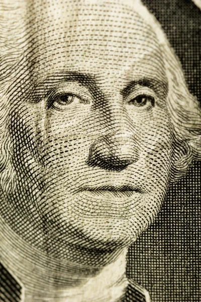 Cara de dólar close-up — Fotografia de Stock