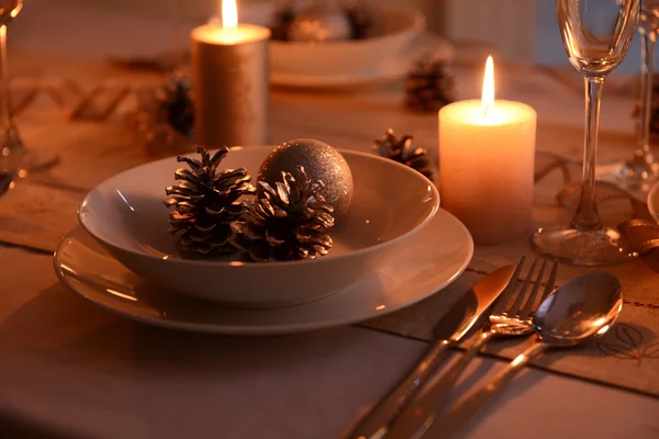 Magnifique table de Noël — Photo