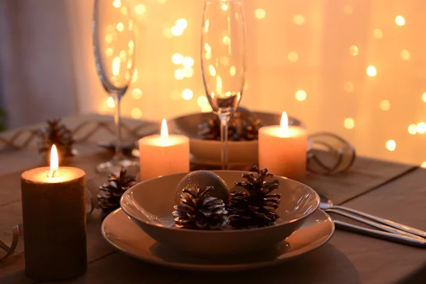 Magnifique table de Noël — Photo