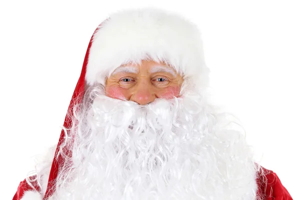 Santa Claus aislado sobre fondo blanco — Foto de Stock