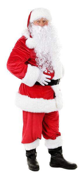 Santa Claus isolated on white background