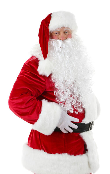 Santa Claus isolated on white background