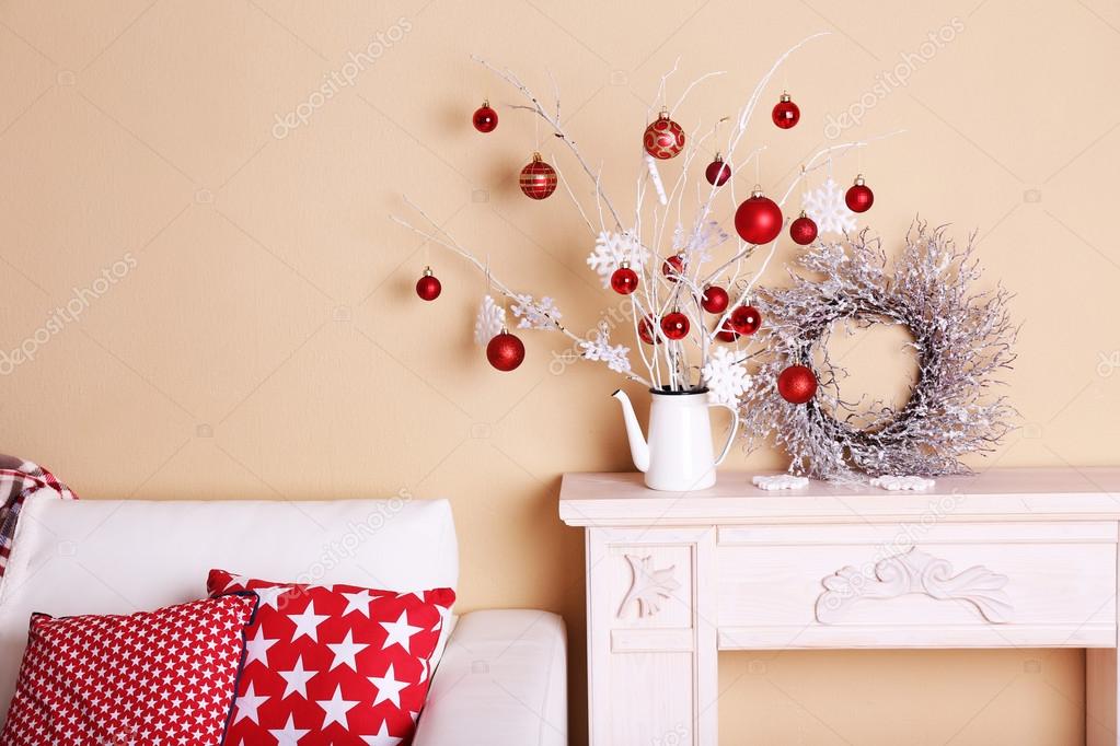 Cozy Christmas home interior