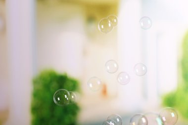 sabun köpüğü, arka plan