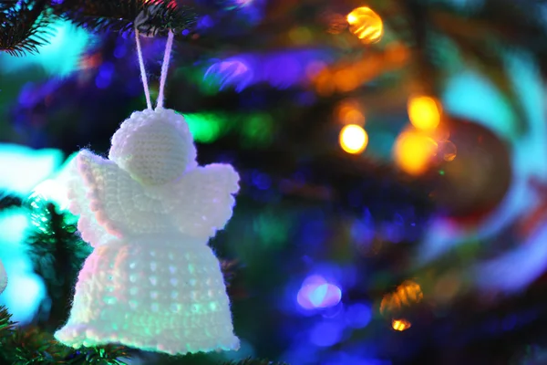 Gestrickter Weihnachtsengel — Stockfoto