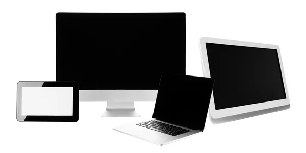 Laptop, Tablet PC och telefon — Stockfoto