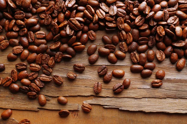 Kaffeebohnen, Nahaufnahme — Stockfoto