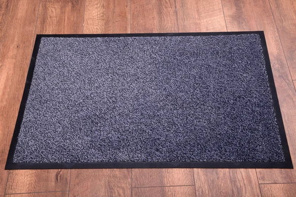 Šedý koberec na podlaze detail — Stock fotografie