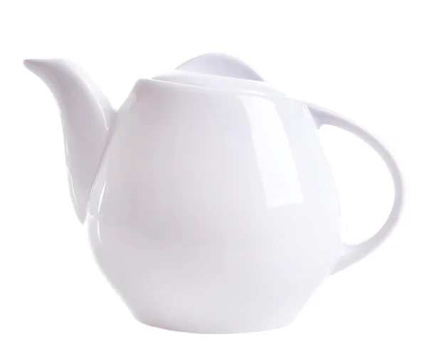 Чайник изолирован на белом — стоковое фото