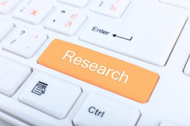 Araştırma klavye düğmesi