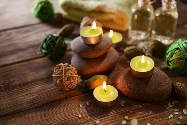 Composition of spa treatment — Stock Photo, Image