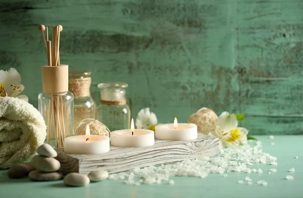 Composition of spa treatment — Stock Photo, Image