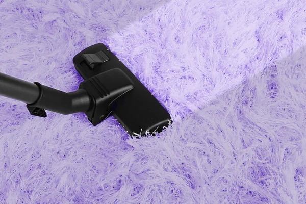 Próżni czystsze dywan — Zdjęcie stockowe