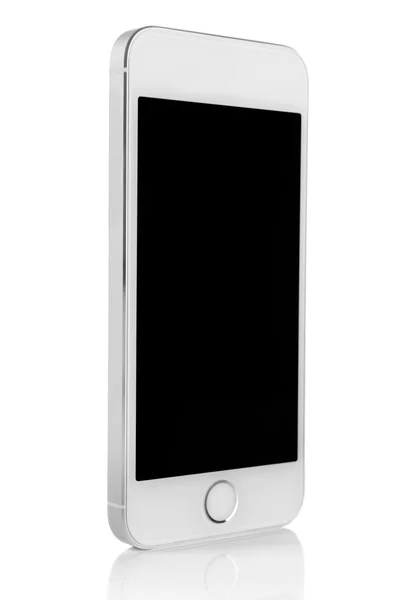 Mobilní chytrý telefon izolovaných na bílém — Stock fotografie