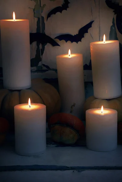 Halloween składu na pokładzie — Zdjęcie stockowe