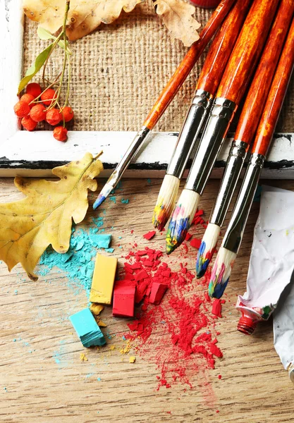 Professional art materials — Stock Photo, Image