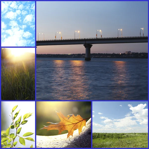 Beautiful nature collage