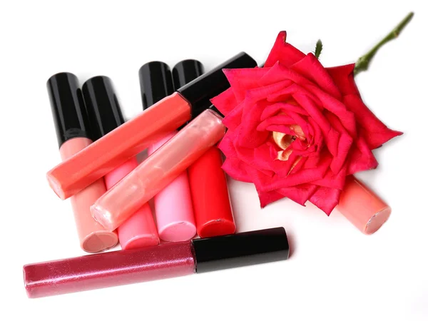 Beautiful lip glosses — Stock Photo, Image