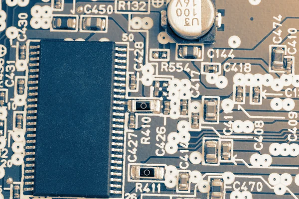 Moderno primer plano del tablero electrónico —  Fotos de Stock