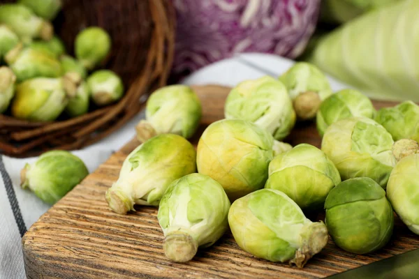 Assortment cabbages Still life — Stock Photo, Image