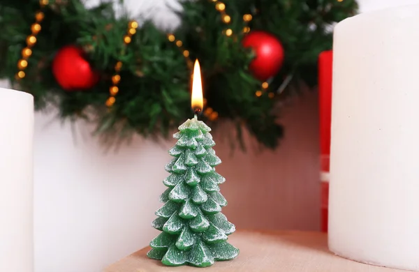 Decoración de Navidad con corona —  Fotos de Stock