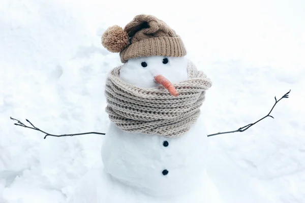 Navidad vacaciones muñeco de nieve — Foto de Stock