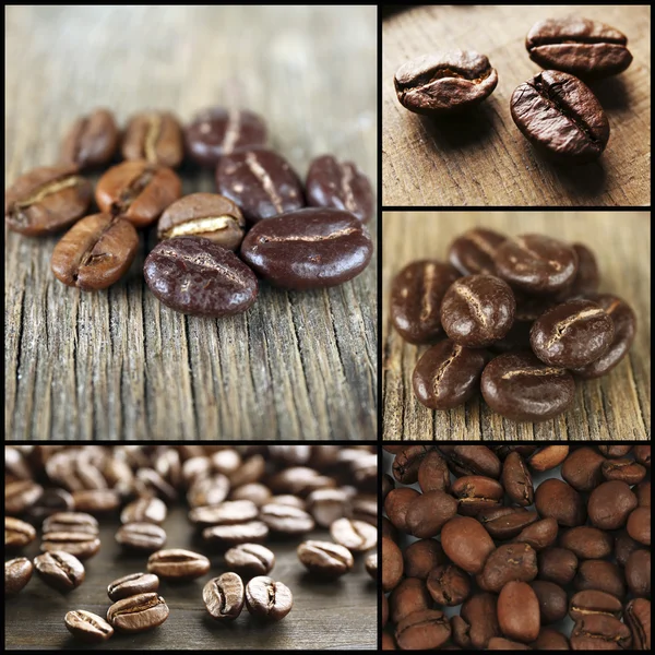 Coffee collage — Stock Photo, Image