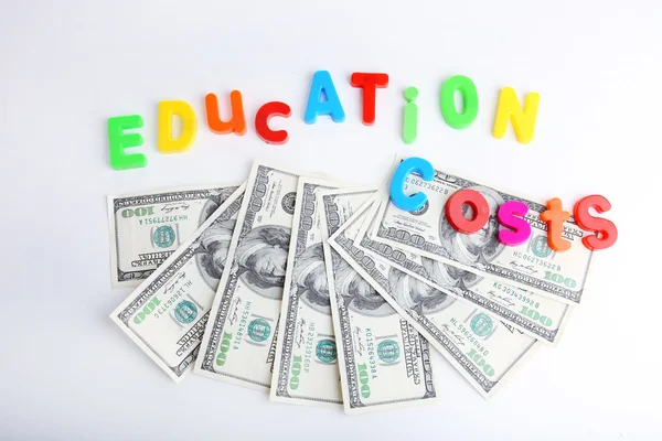 Education costs concept — Stock Photo, Image