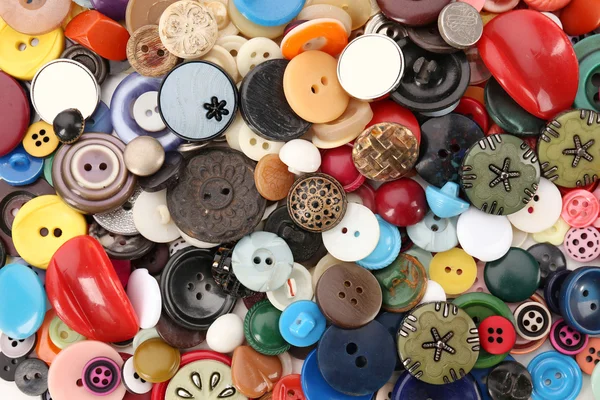 Colorful sewing buttons — Stock Photo, Image