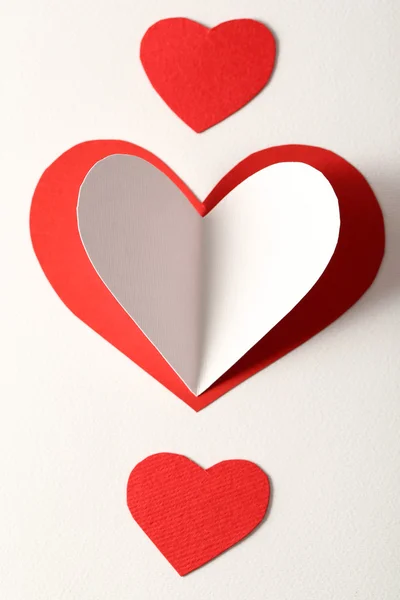 Beautiful paper heart — Stock Photo, Image