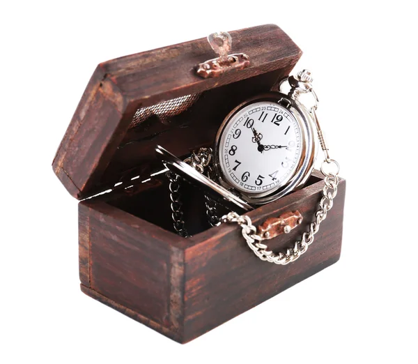 Карманные часы — стоковое фото