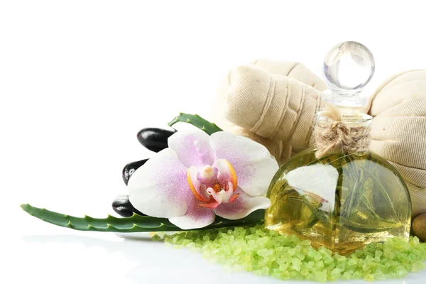 Spa treatments with orchid — Stock Photo, Image