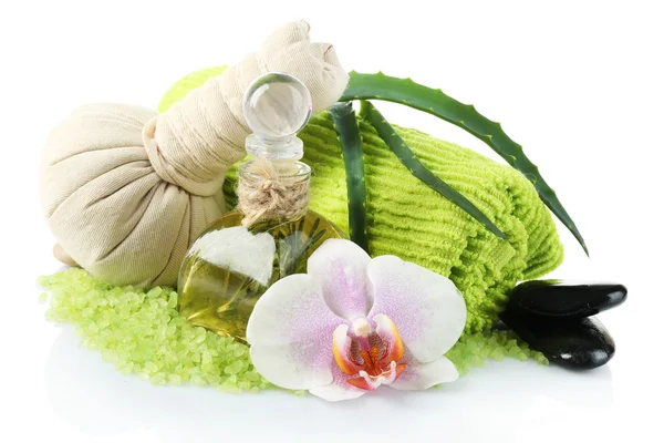 Spa treatments with orchid — Stock Photo, Image