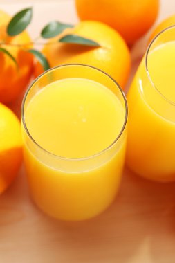 Taze sıkılmış portakal suyu, yakın çekim
