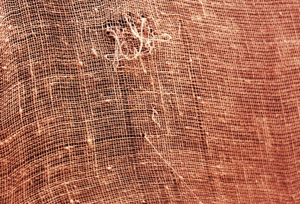 Vieux fond de toile de jute — Photo