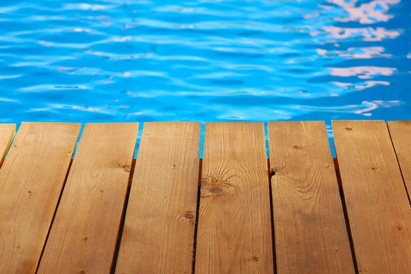 Vid poolen bakgrund — Stockfoto