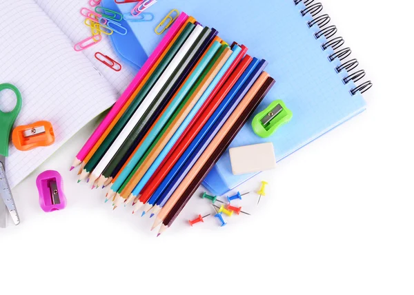 Papelaria escolar colorida — Fotografia de Stock