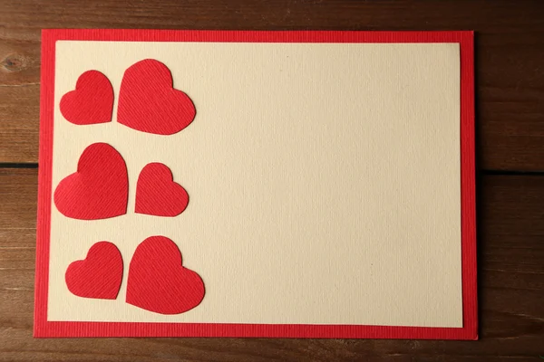 Valentinstag-Postkarte — Stockfoto