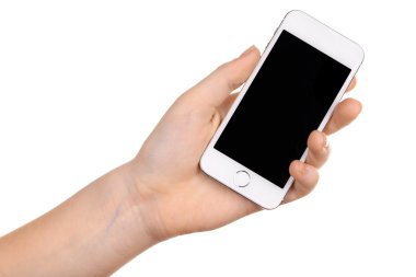 el mobil akıllı telefon tutarak