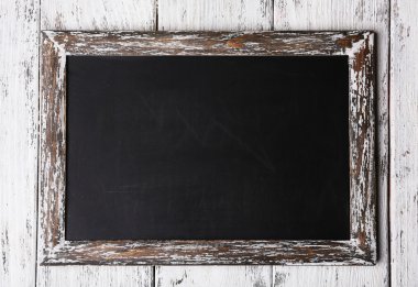 Menü pano renk ahşap plakalar arka plan üzerinde