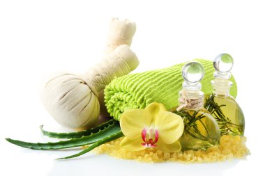 Spa uygulamaları ile orkide çiçek