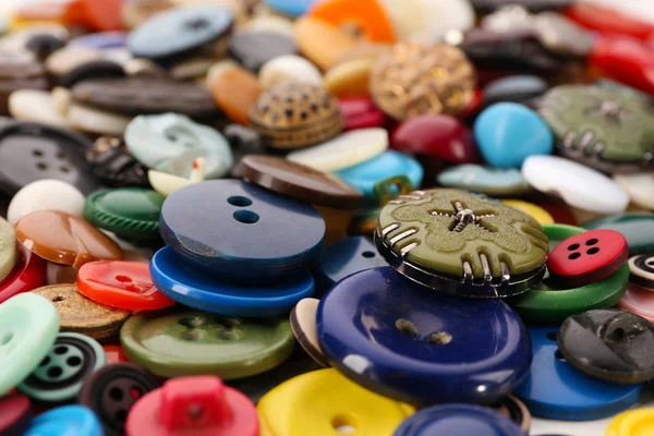 Colorful sewing buttons — Stock Photo, Image