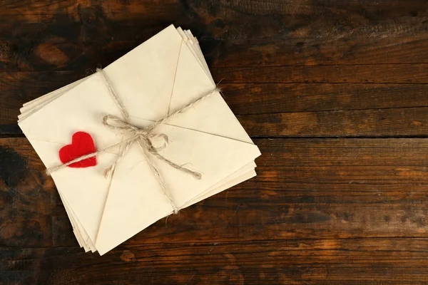 Stack of love letters — Stock Photo, Image