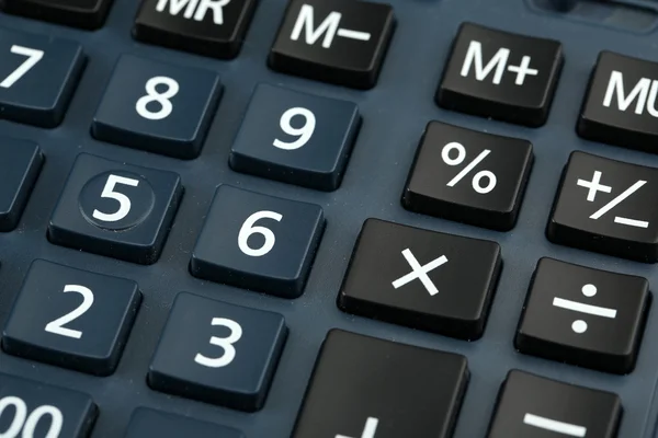 Macro view of calculator board — Stock Photo, Image