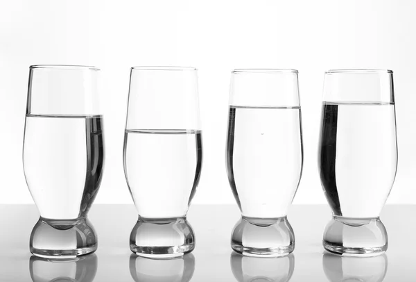 Glasses of water — Stock Photo, Image