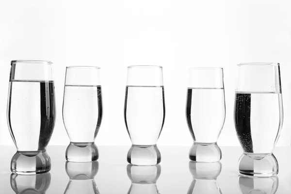 Glasses of water — Stock Photo, Image