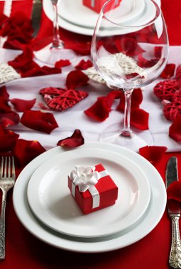 Sevgililer günü Tablo ayarı