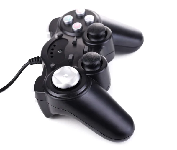 Black game controller — Stock Photo, Image